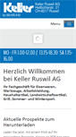 Mobile Screenshot of keller-ruswil.ch